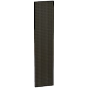 AZAR DISPLAYS 13.5" x 60" Pegboard Panel - One sided, PK2 771360-BLK-2PK